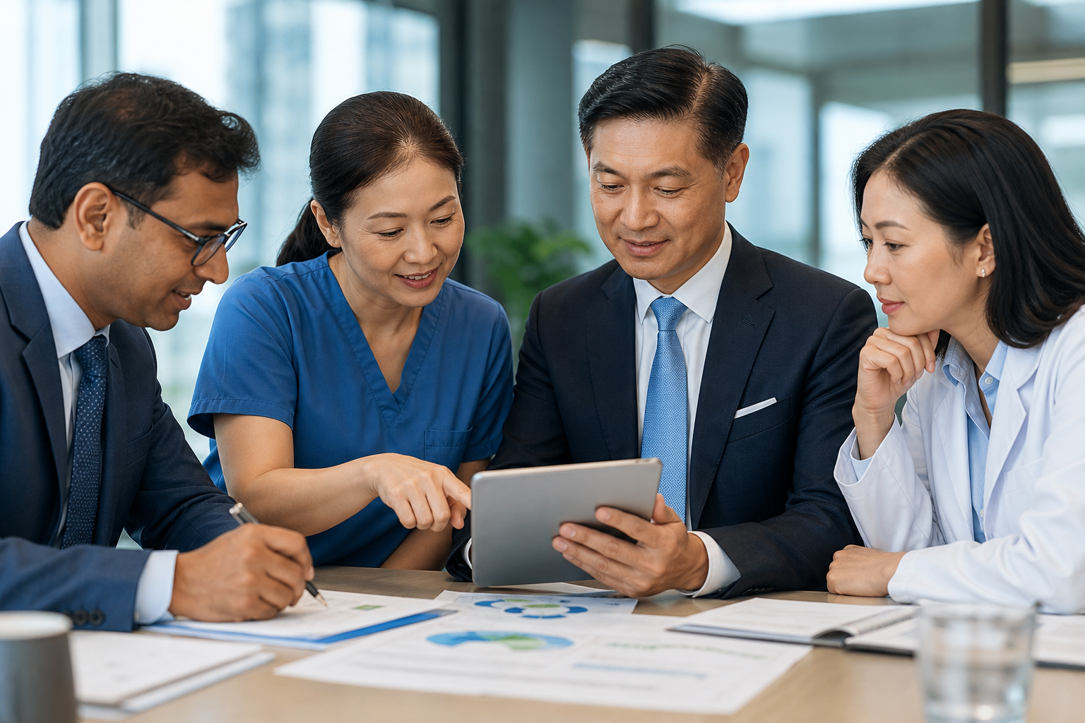 Healthcare strategy discussion